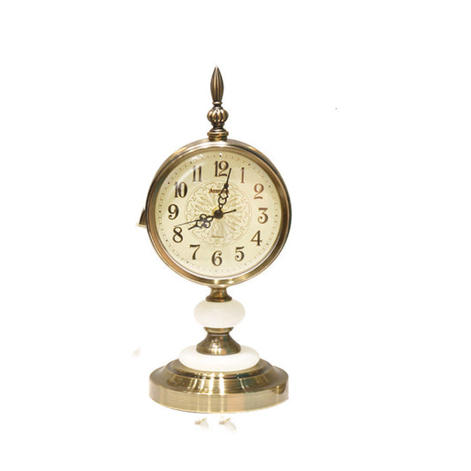 Living Room Retro Desk Clock Clock Creative Home Porch TV Cabinet Clock Decoration