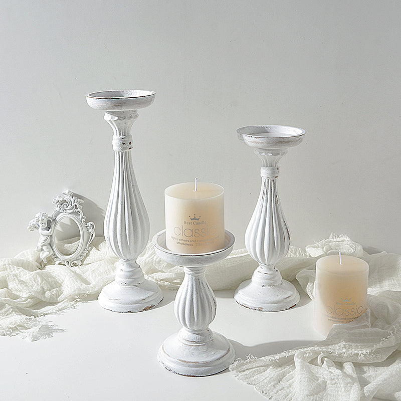 Candle Light Candle Holder Wooden Ornaments