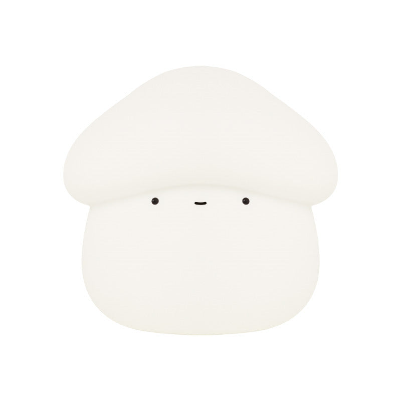 UNew Mushroom Small Night Lamp Cute Silicone Sleeping Timing Night Light Bedside Interesting Charging Ambience Light Room Decor Home Decor