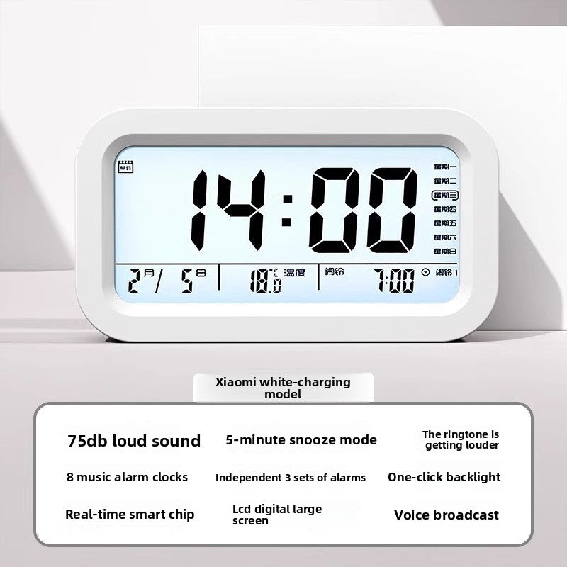 Smart Alarm Clock Desktop Electronic Watch