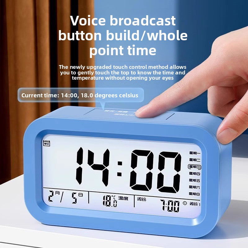 Smart Alarm Clock Desktop Electronic Watch