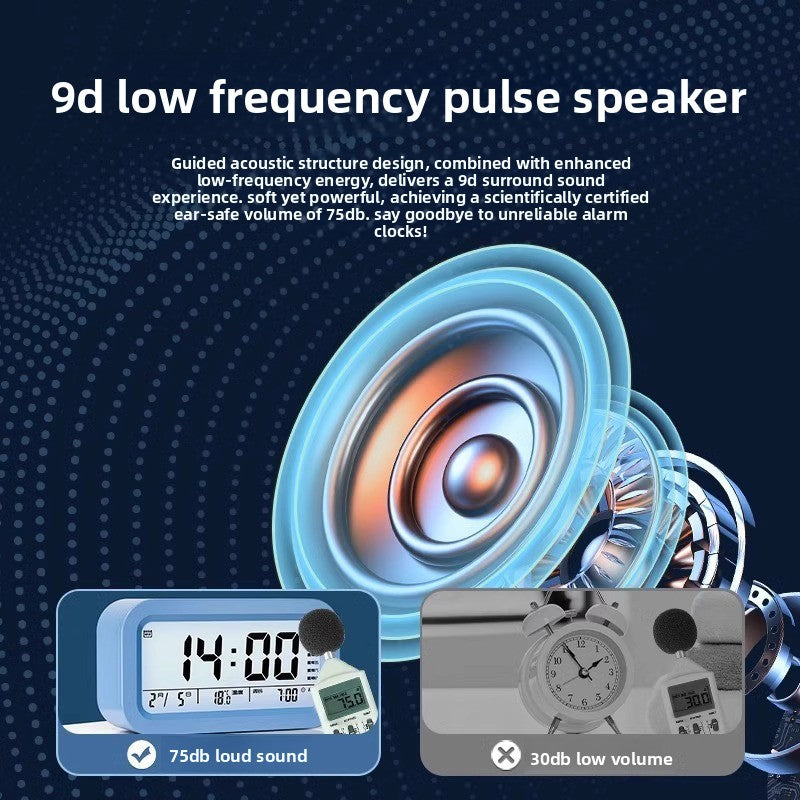 Smart Alarm Clock Desktop Electronic Watch