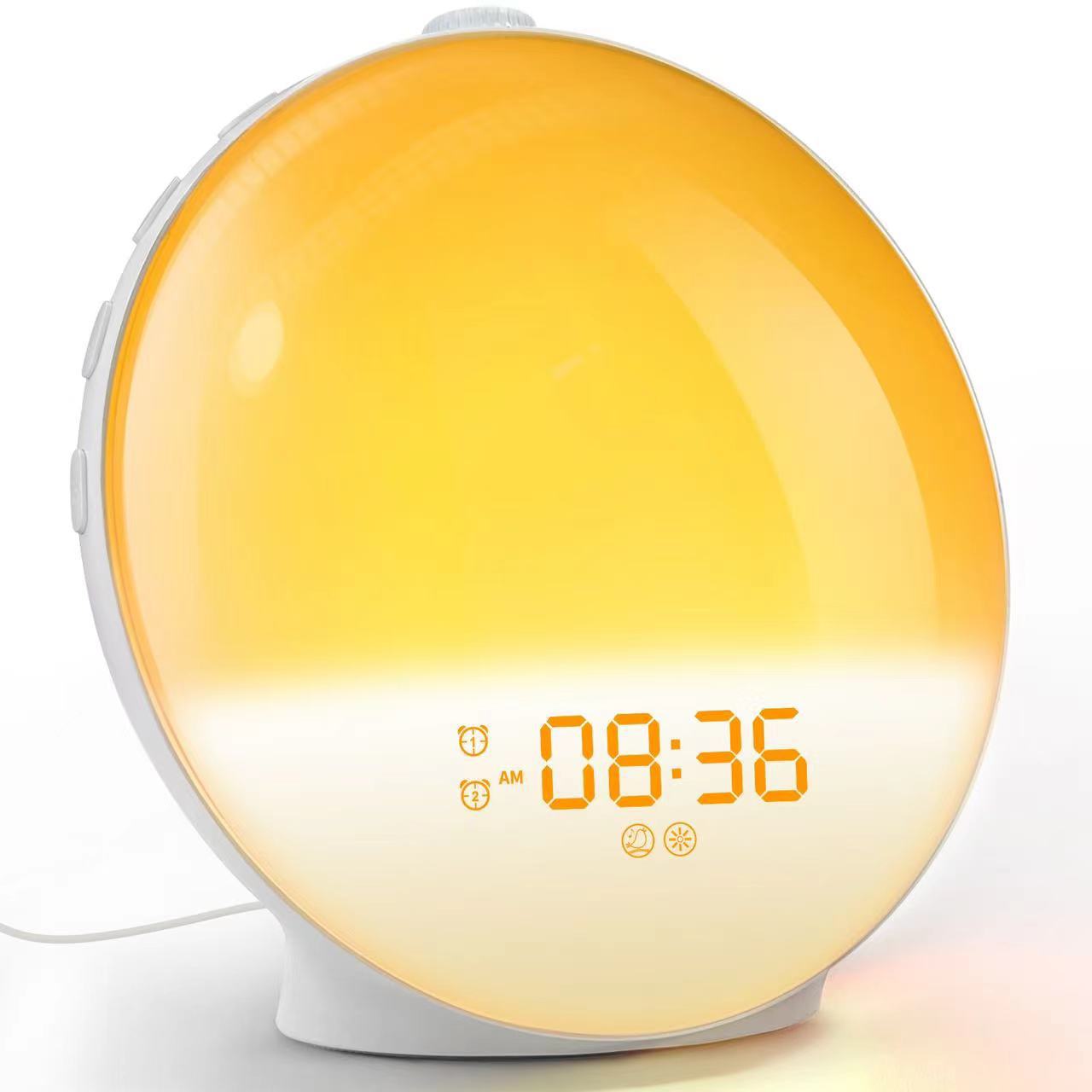 Alarm clock light
